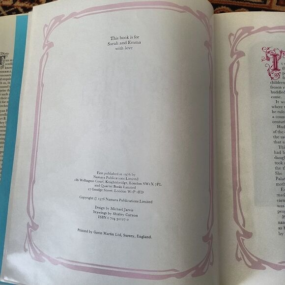 Vintage 1976 Hardcover Book The Slipper and The Rose - Picture 4 of 9